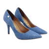 Stiletto Vizzano Tela Jean Azul Talle 35