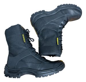 Borcegos Tácticos Policía Seguridad Unisex Cuero Caterpillar